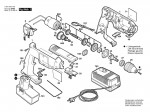 Bosch 0 601 933 767 Gbm 9,6 Ves-3 Dummy 9.6 V / Eu Spare Parts